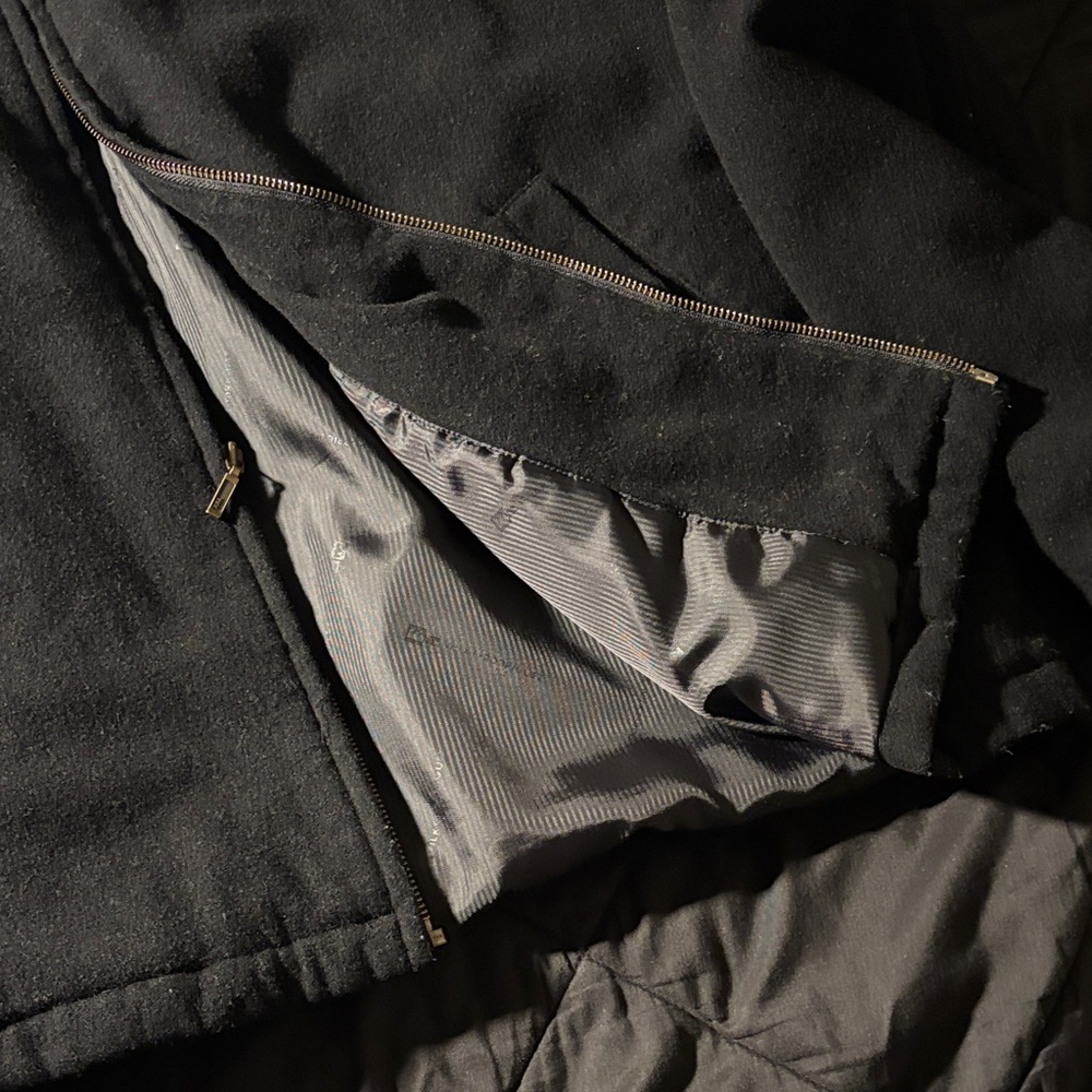 Men's Zip-Up Wool Jacket - Picture 4 of 6
